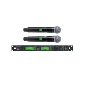 Shure UR4D kit 2x UR2/SM58 + receiver
